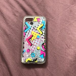 “90/80’s” shape pattern phone case
